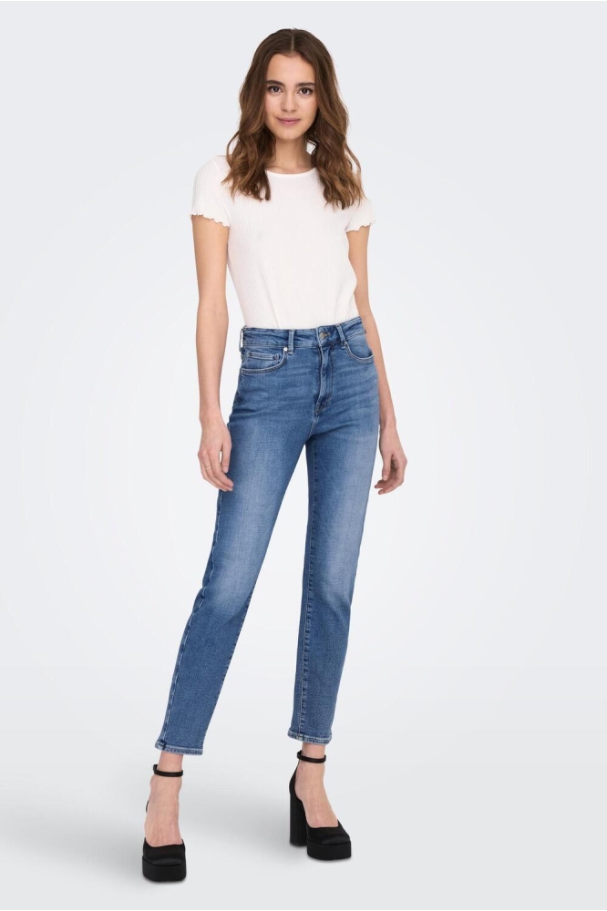 ONLEMILY STRETCH HW ST AK DNM CRO57 15283925 MEDIUM BLUE DENIM